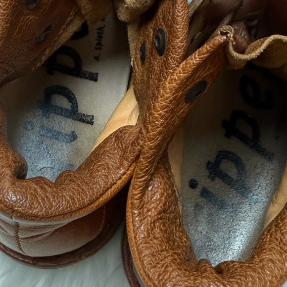 Trippen Alpin F Brown Leather Lace-Up Boots Women’s EU 38 - Picture 8 of 9